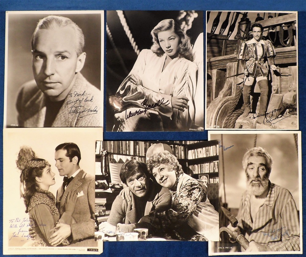 Autographs, CINEMA – Selection of signed 8 x 10 photographs by various Hollywood film stars, some of - Image 2 of 2