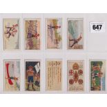 Trade cards, Canada, Cowan's, Boy Scout Pictures, 2nd Series (9/15) (1 creased, good) (9)