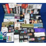 Stamps, Collection of 32 presentation packs, mainly pre-decimal, including Geographical,