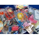 Collectable 21stC Packaging, Toys and Give Aways, a large quantity of toys, games and advertising
