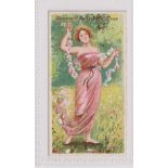 Cigarette card, Phillip's, Beauties, Nymphs, type card, RB 113/14 picture no 3 (vg) (1)