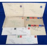 Stamps, Collection of 9 GB first day covers 1935-1940 KEVIII & KGV including 1940 Centenary of