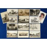 Postcards, Hertfordshire, Bushey selection, mostly RP, including Clay Hill Police Station, St