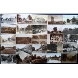 Postcards, Sussex, a good mixed Sussex collection of approx. 44 cards with mainly RP's inc.