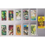 Trade cards, Barratt's, House of Horror (set, 50 cards) plus packet (vg/ex)