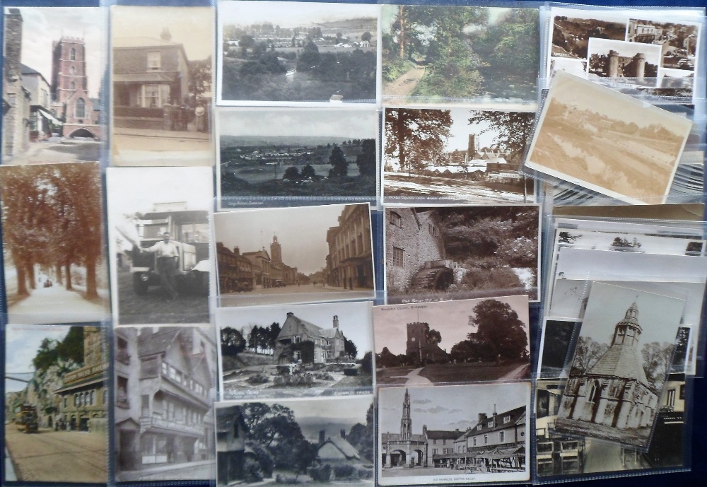 Postcards, a collection of 86 sleeved cards of Bristol (26) & Somerset (60), inc. towns, village - Image 3 of 3