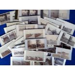 Stereoscopic Cards, Suffolk, 34 cards dating from 1905 -10 around the Felixstowe area to include