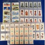 Cigarette cards, 6 sets, Franklyn, Davy & Co, Children of All Nations, & Modern Dance Steps 2nd