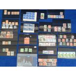 Stamps, Collection of GB and world mint and used stamps mainly housed on stockcards, including KEVII