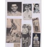 Football autographs, a collection of 25 signed magazine picture cut-outs, colour & b/w, all
