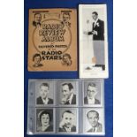 Trade cards, Radio Review, Broadcasting Stars, 3 sets, 2 x 'L' size, (36 cards in each), one loose &