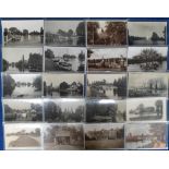 Postcards, Middlesex, a selection of 47 cards, (RP's 25, printed 22) covering Ealing, Uxbridge,