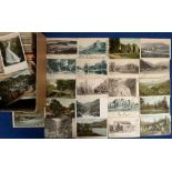 Postcards, a UK topographical collection of approx. 570 cards inc. Derbyshire (approx. 240),