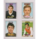 Trade cards, A&BC Gum, Footballers (Green back, Scottish, 86-171) (set, 86 cards) (vg/ex,