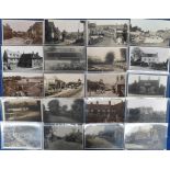 Postcards, Wiltshire, an RP selection of 20 cards inc. Box Tunnel, Box (2) (good detail), Fonthill