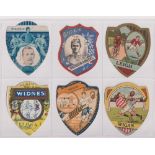 Trade cards, Baines Shields, Rugby, a collection of 13 cards all in very good condition, Bradford (