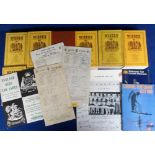 Cricket, selection inc. 3 score cards England v Australia 25 June 1953 (Len Hutton scores 145),