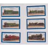 Trade cards, Cadbury's, Locomotive Series, (set, 6 cards), (sl edge knocks o/w gd)