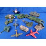 Die Cast, Military Models, Dinky, Britain's, Matchbox, Lone Star etc. to include Tanks, Bren Gun