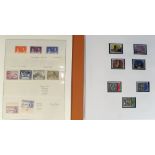 Stamps, Collection of QV penny reds and a selection of other stamps including mint KGV, together