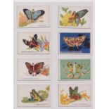 Cigarette cards, BAT, Butterflies (Girls) 'M' size, (set, 50 cards) (gd)