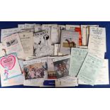 Horse Racing, Racecards, a collection of approx. 120 Flat Racing cards, all 1950's/60's, many