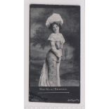 Cigarette card, Gabriel, Actresses - HAGG, type card, Miss Nellie Bowman (gd) (1)