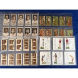 Cigarette cards, Sport, 3 sets & 1 part set, Player's Golf 'L' size, (25 cards, gd/vg), Ogden's,