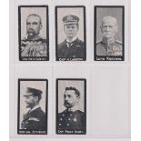 Cigarette cards, Rutter, Boer War Celebrities (Printed back), (5/7), Gen. Sir A Gaslee, Capt. H.