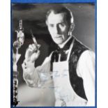 Autograph, PETER CUSHING - English actor, famous for his roles in the Hammer Films, as well as