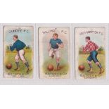 Trade cards, Batger, Well Known Football Clubs, three cards, no 11 Southampton, no 12 Millwall &