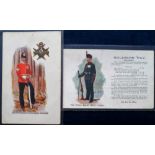 Postcards, Paul Brinklow Gale and Polden Collection, a selection of 2 scarce soldiers pay cards