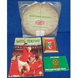 Football, World Cup, Mexico, 1970, selection, FKS sticker album (complete, some stickers with wear),