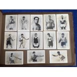 Cigarette cards, Canary Islands, Delgado, Boxers, set of 100 cards laid down in special album (two