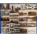 Postcards, Scotland, a selection of 120 Scottish cards, RP's (77), printed (43) all sleeved, used