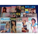 Glamour magazines, a collection of approx. 40, 1960's/70's, USA/UK magazines, various titles