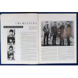 Paul McCartney Signature, page 7 of 'John Lennon 10 Years On' 1990 softback book signed in felt