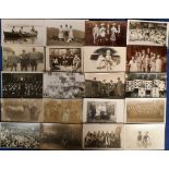 Postcards, a broad range of approx. 280 UK Social History cards, the majority RP's, inc. children