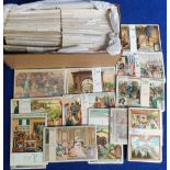 Trade cards, Liebig, a collection approx. 80 sets, 19 from the S900 range, the others S1500's,
