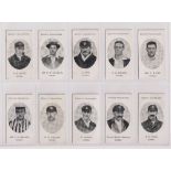 Cigarette cards, Taddy, County Cricketers, Sussex, set of 15 cards (1 creased (G. Cox), some with