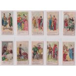 Cigarette cards, Ogden's, Shakespeare Series (set, 50 cards, mixed printings, 15 numbered & 35