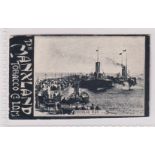 Cigarette card, Manxland Tobacco Co, Views of the Isle of Man (Matt), type card, Douglas Pier (