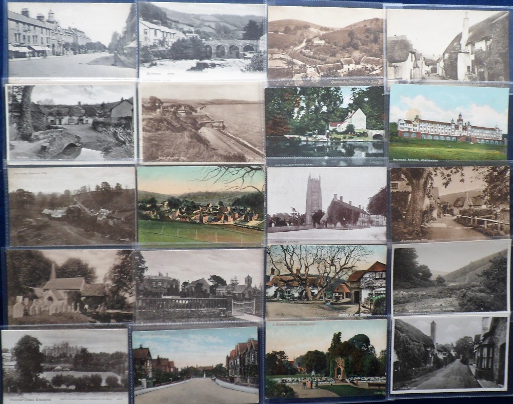 Postcards, a collection of 86 sleeved cards of Bristol (26) & Somerset (60), inc. towns, village - Image 2 of 3