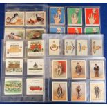 Cigarette cards, 5 sets, 4 x 'L' size & 1 'M' size, Cope's Dickens Character Series, Player's Game