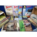 Flying Magazines, Flight and Aircraft Engineer (35) dating from between 1955 and 1967 containing