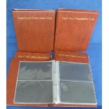Stamp accessories, 5 Royal Mail Presentation Pack albums each one with a selection of 2nd hand