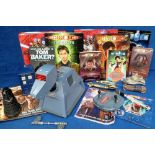 Dr. Who, toys inc. K9, Dalek, Police Box etc. together with books, magazines, DVD Files etc. (gen
