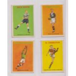 Trade cards, A&BC Gum, Footballers (Football Quiz, 1-49) (set, 49 cards) (mostly vg, checklist