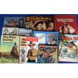 Cinema, a collection of approx. 30 Western-related books including, The Encyclopaedia of Western