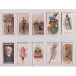 Cigarette cards, a collection of 80 scarce cards, various manufacturers and subjects inc. Boxing,